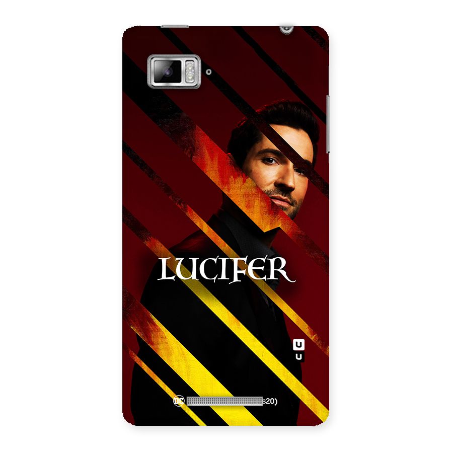 Lucifer Hell Stripes Back Case for Lenovo Vibe Z K910