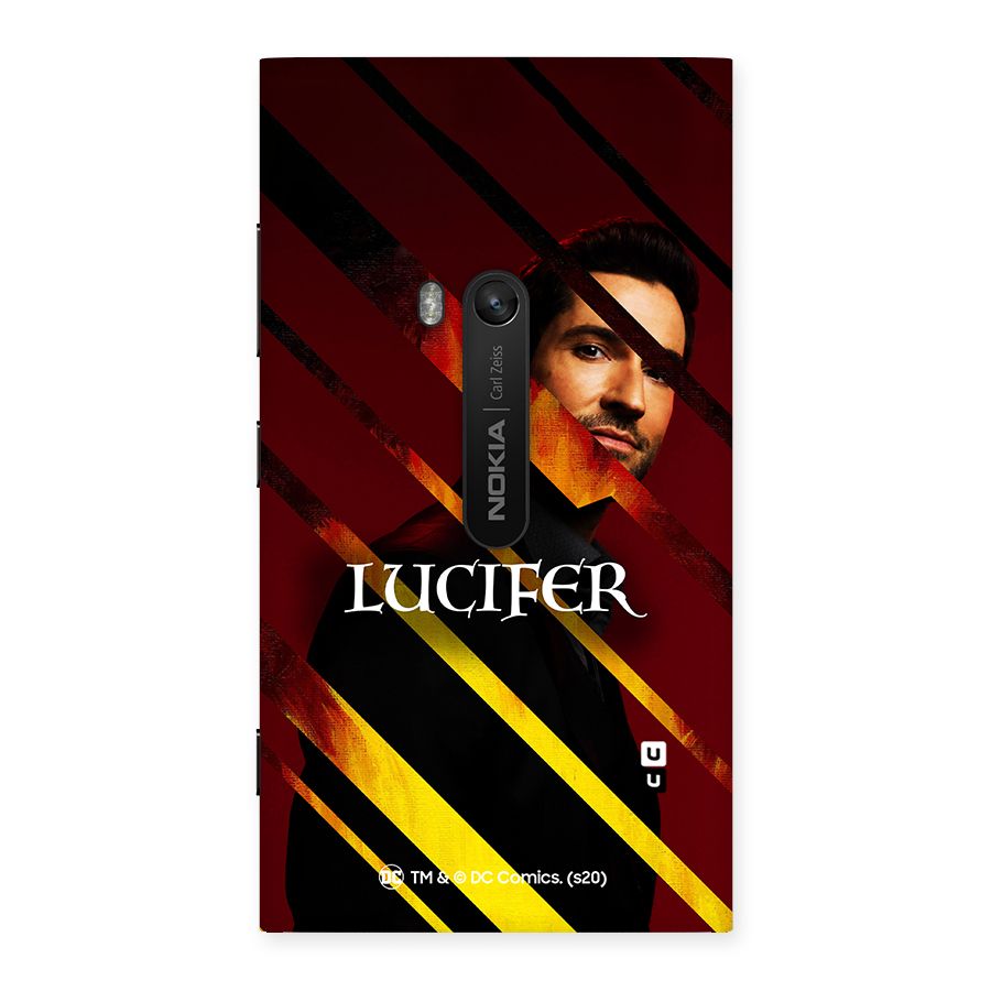 Lucifer Hell Stripes Back Case for Lumia 920