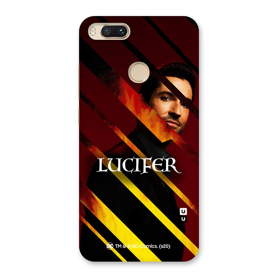 Lucifer Hell Stripes Back Case for Mi A1