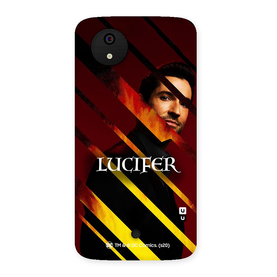 Lucifer Hell Stripes Back Case for Micromax Canvas A1