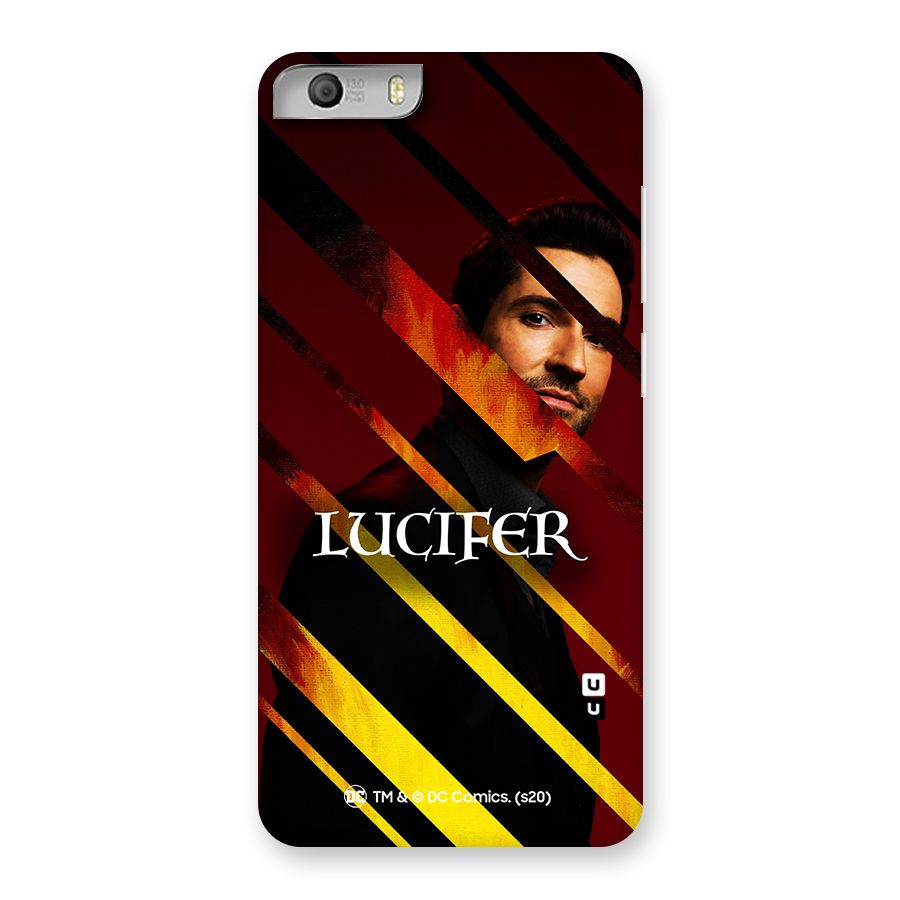 Lucifer Hell Stripes Back Case for Micromax Canvas Knight 2