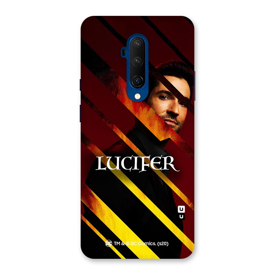 Lucifer Hell Stripes Back Case for OnePlus 7T Pro