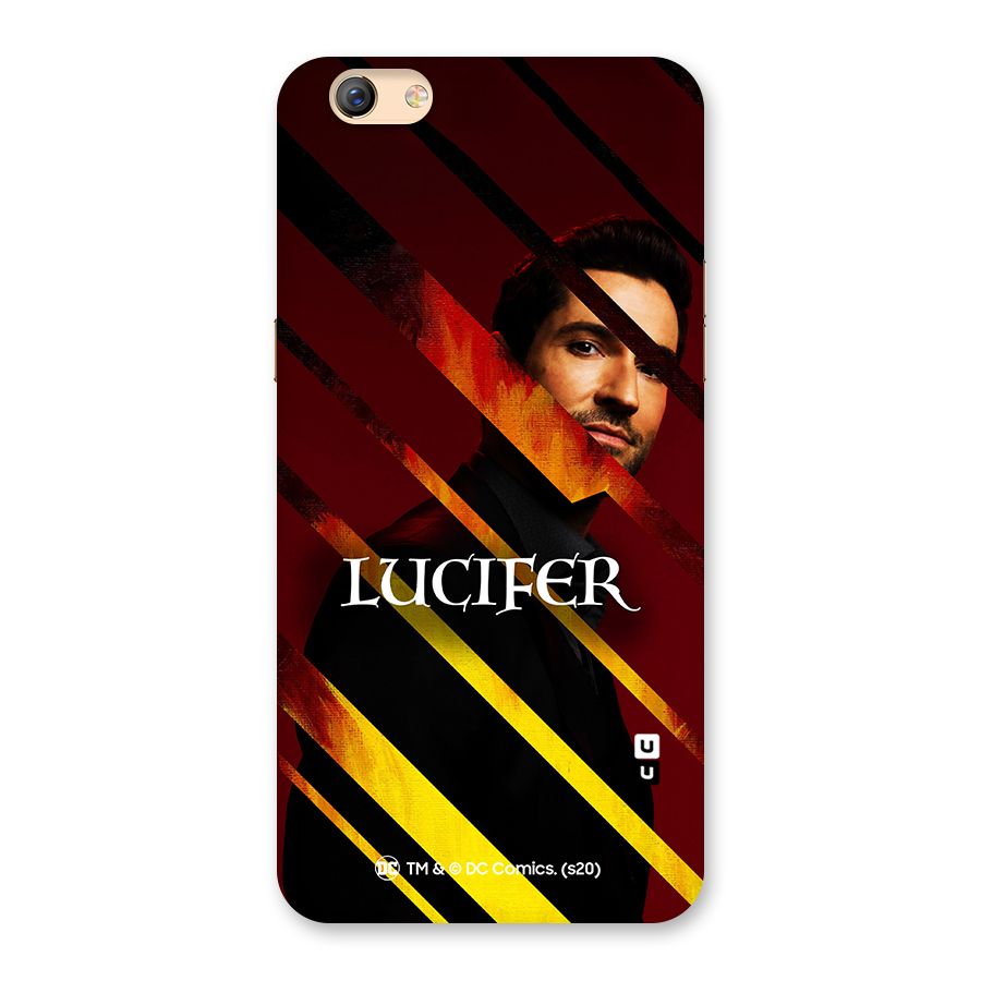 Lucifer Hell Stripes Back Case for Oppo F3 Plus