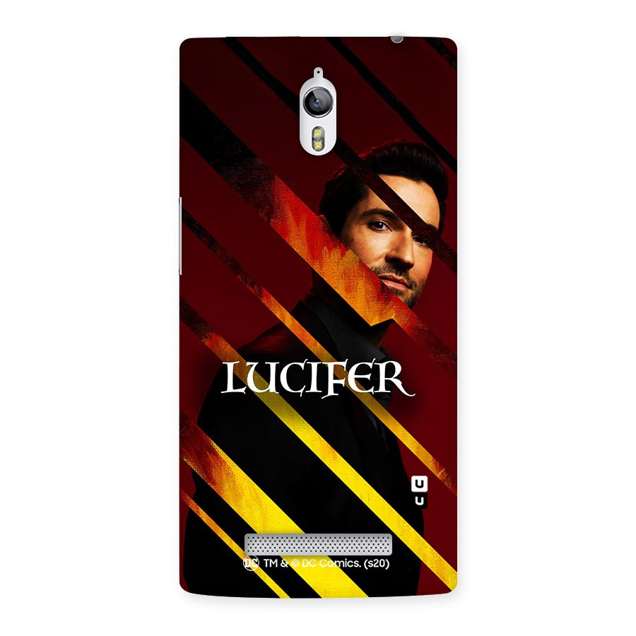 Lucifer Hell Stripes Back Case for Oppo Find 7