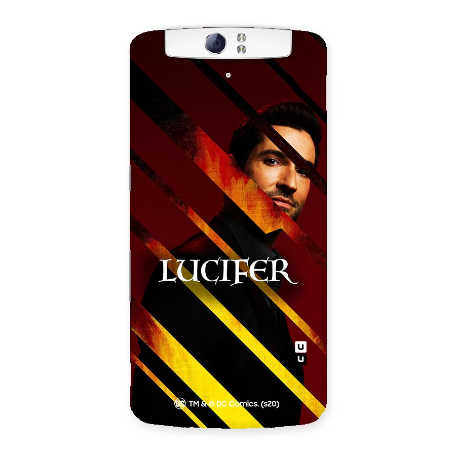 Lucifer Hell Stripes Back Case for Oppo N1