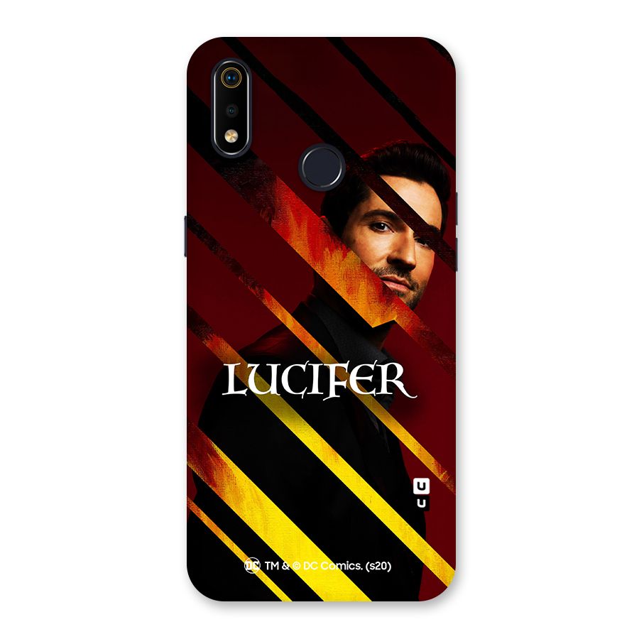 Lucifer Hell Stripes Back Case for Realme 3i