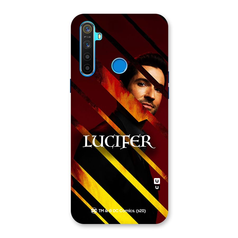 Lucifer Hell Stripes Back Case for Realme 5s