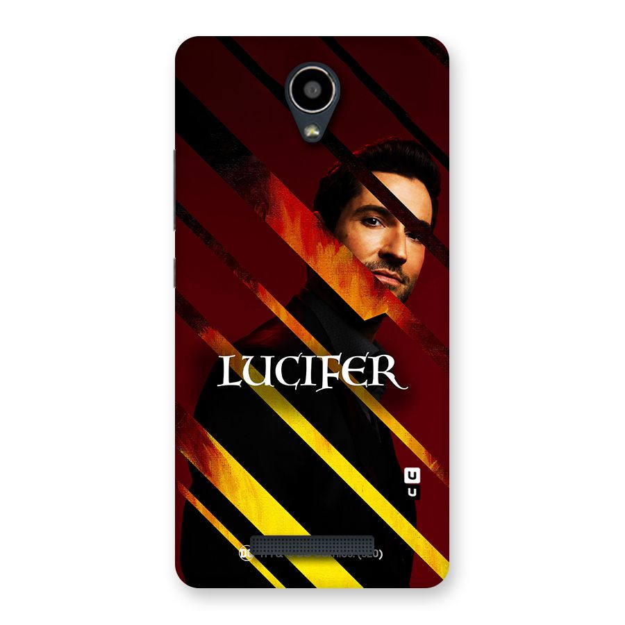 Lucifer Hell Stripes Back Case for Redmi Note 2