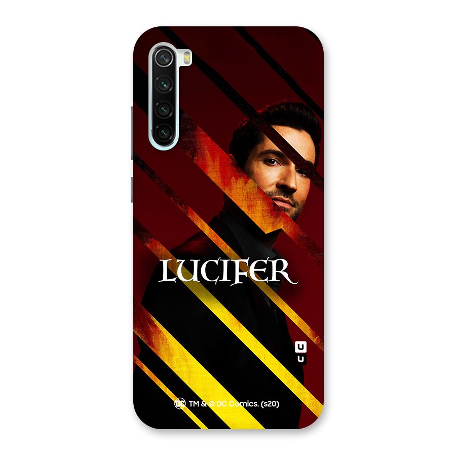 Lucifer Hell Stripes Back Case for Redmi Note 8