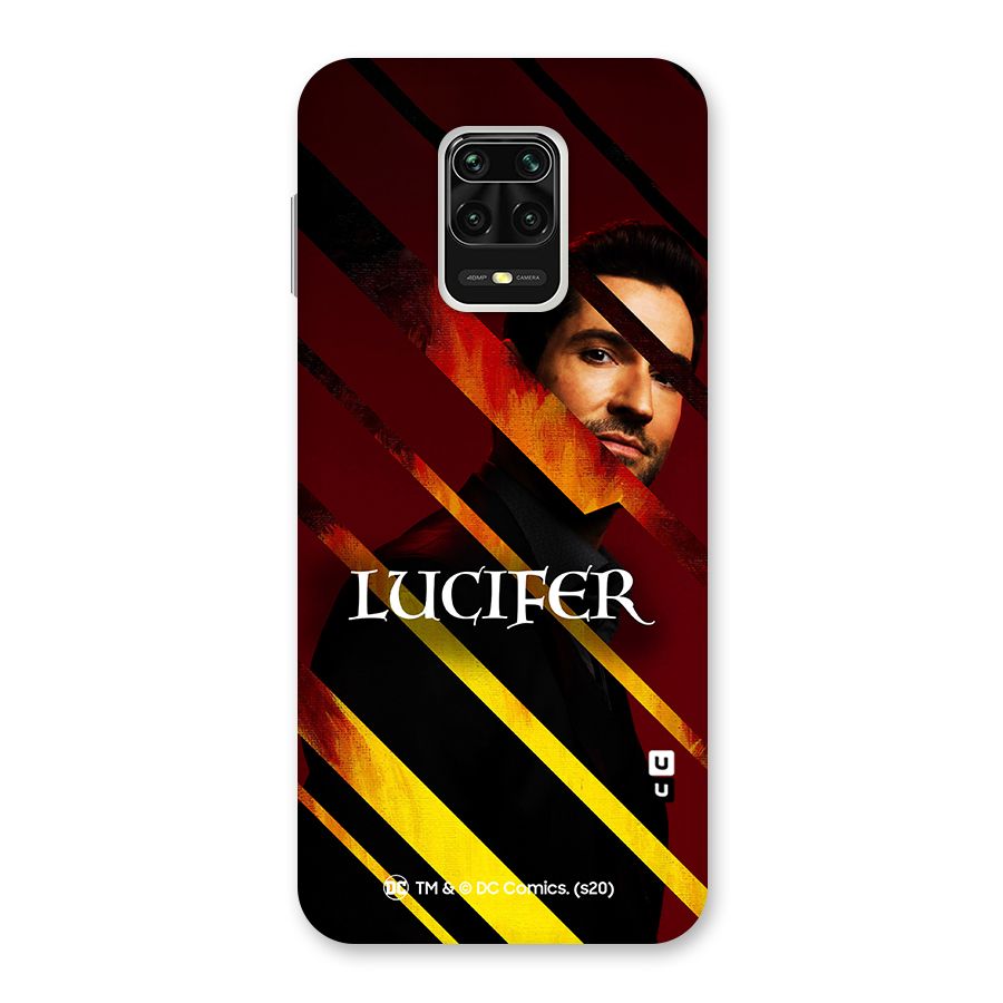 Lucifer Hell Stripes Back Case for Redmi Note 9 Pro Max