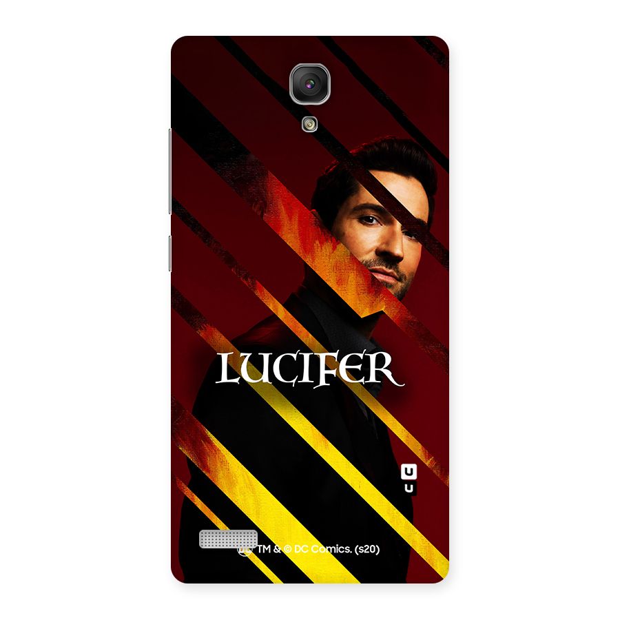 Lucifer Hell Stripes Back Case for Redmi Note Prime