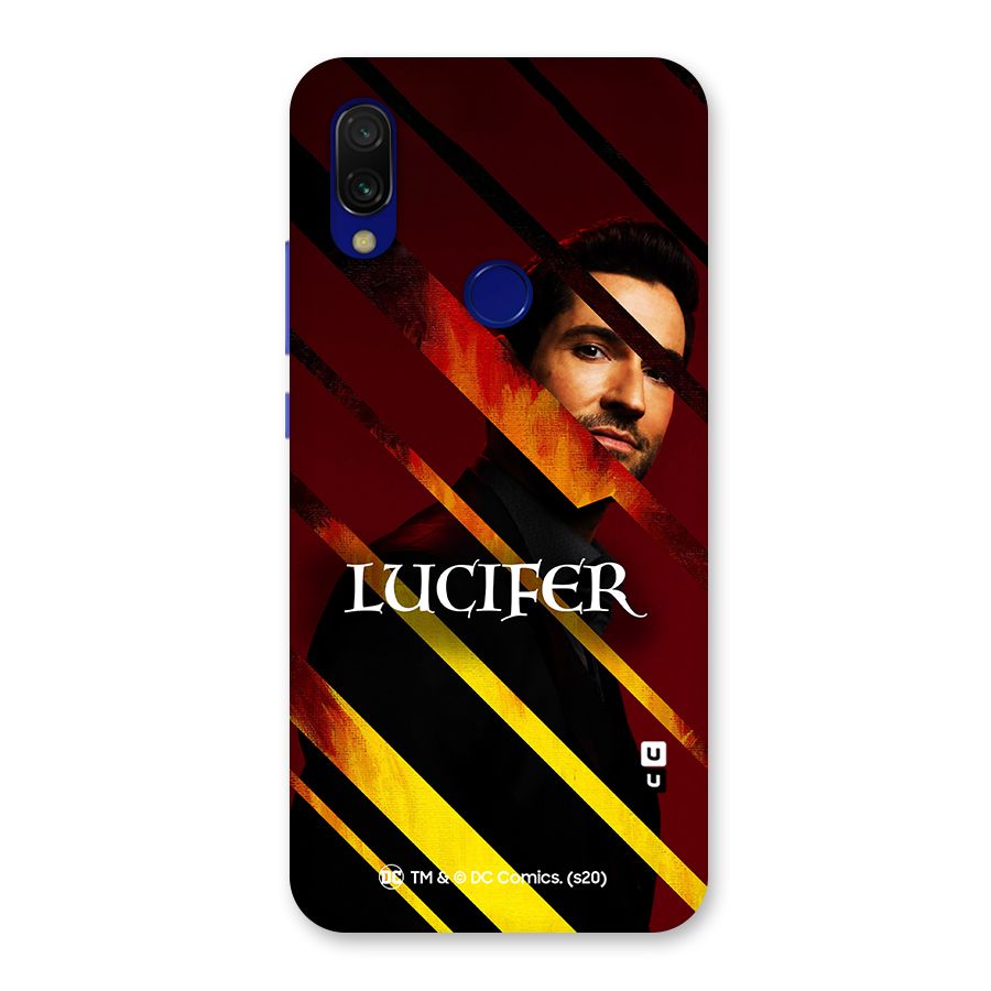 Lucifer Hell Stripes Back Case for Redmi Y3