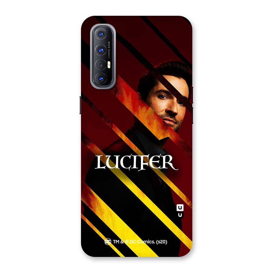 Lucifer Hell Stripes Back Case for Reno3 Pro