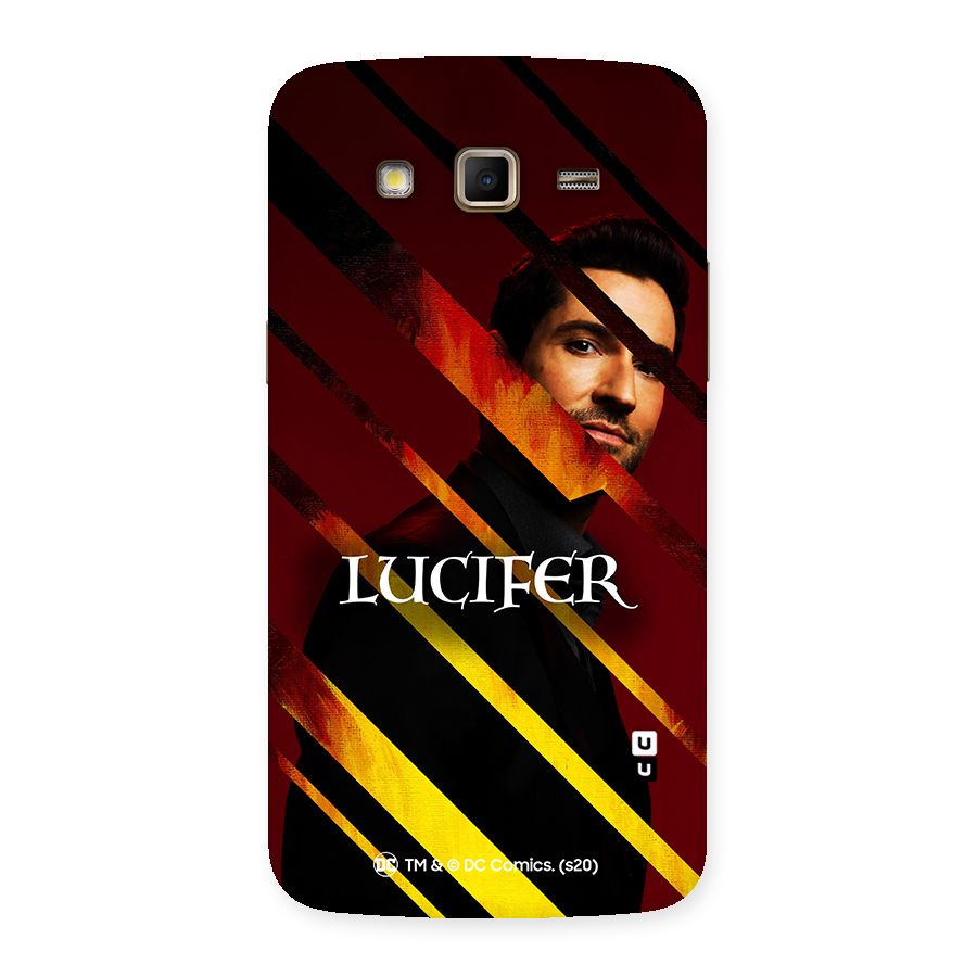 Lucifer Hell Stripes Back Case for Samsung Galaxy Grand 2