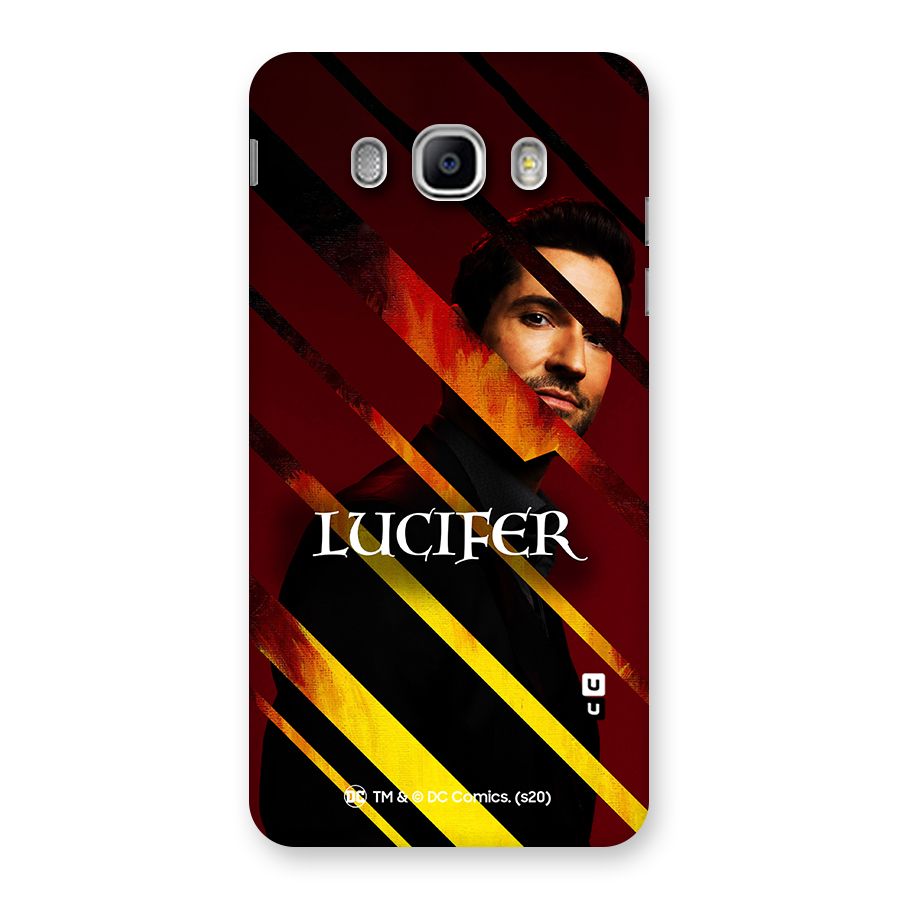 Lucifer Hell Stripes Back Case for Samsung Galaxy J5 2016