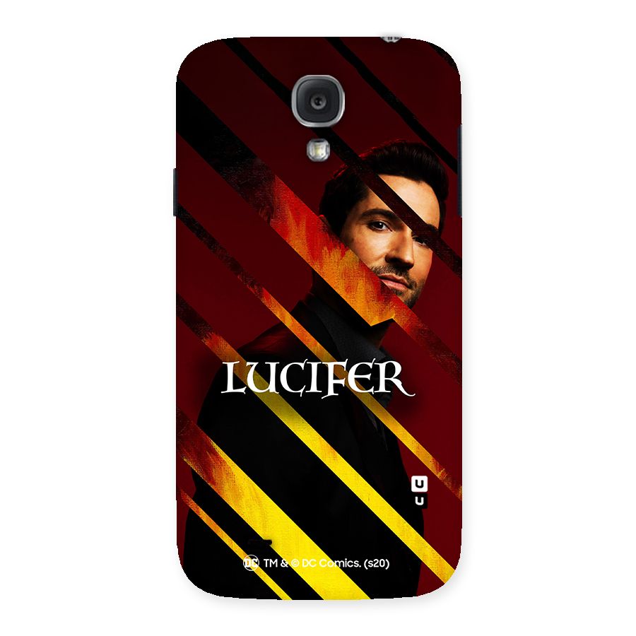 Lucifer Hell Stripes Back Case for Samsung Galaxy S4