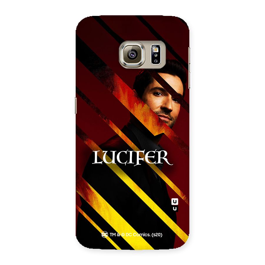 Lucifer Hell Stripes Back Case for Samsung Galaxy S6 Edge