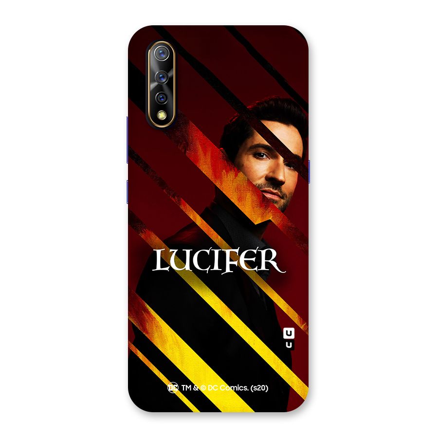 Lucifer Hell Stripes Back Case for Vivo S1