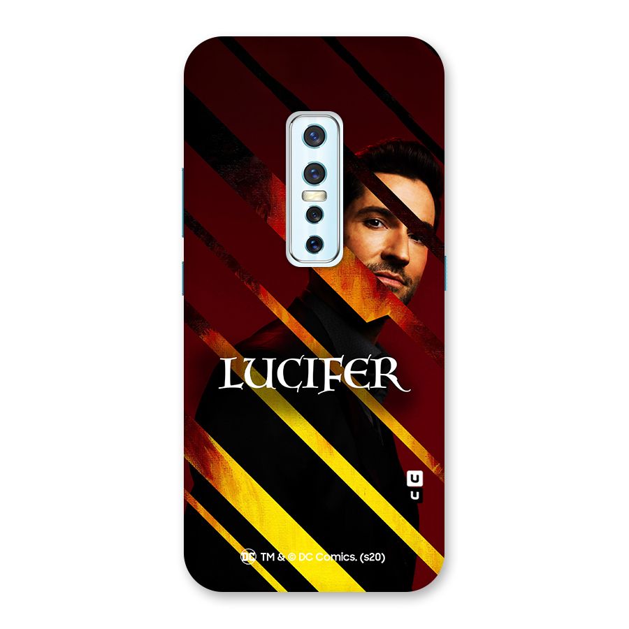 Lucifer Hell Stripes Back Case for Vivo V17 Pro