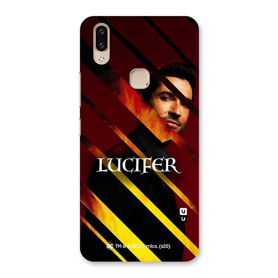 Lucifer Hell Stripes Back Case for Vivo V9 Youth