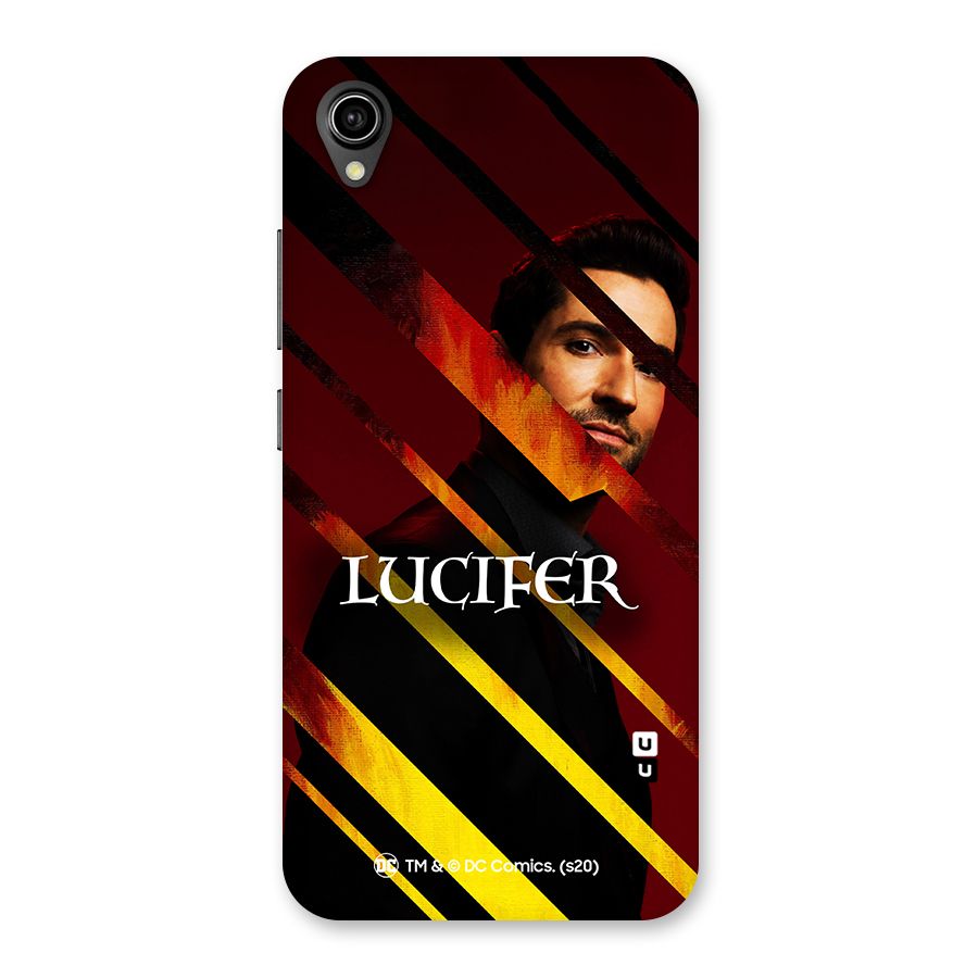 Lucifer Hell Stripes Back Case for Vivo Y90