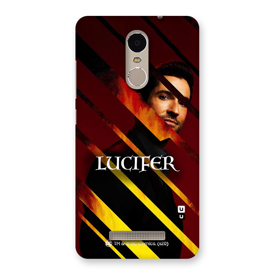 Lucifer Hell Stripes Back Case for Xiaomi Redmi Note 3