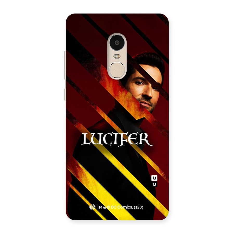 Lucifer Hell Stripes Back Case for Xiaomi Redmi Note 4
