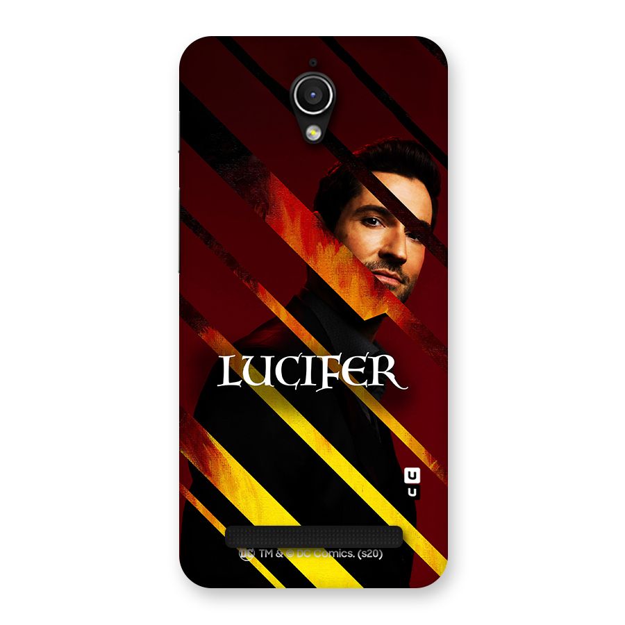 Lucifer Hell Stripes Back Case for Zenfone Go