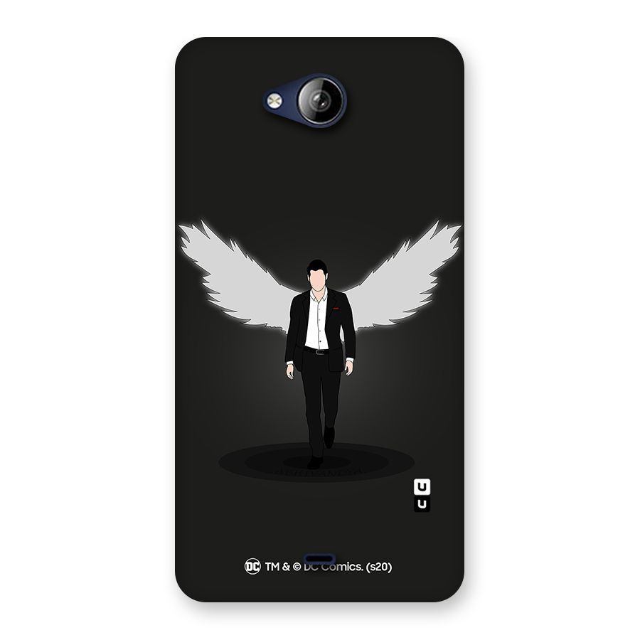 Lucifer Minimalistic Archangel Art Back Case for Canvas Play Q355