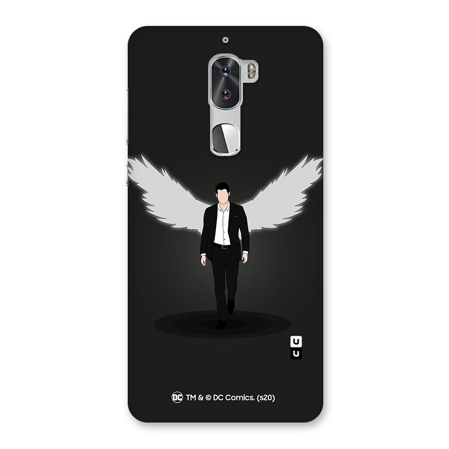 Lucifer Minimalistic Archangel Art Back Case for Coolpad Cool 1