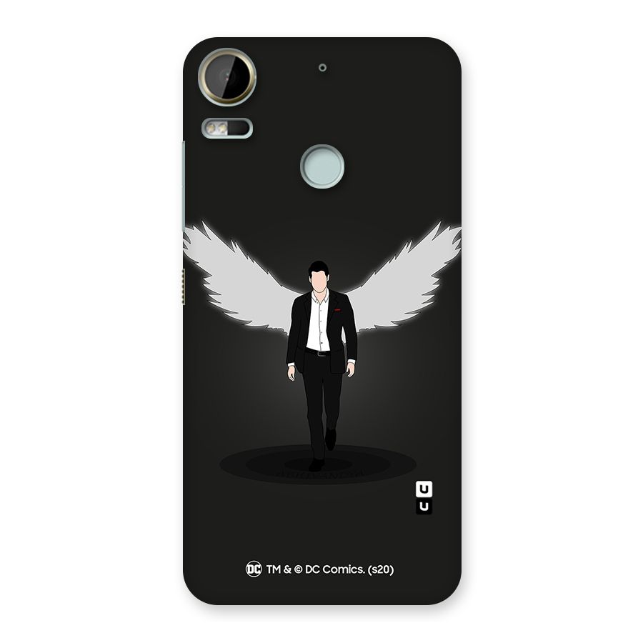 Lucifer Minimalistic Archangel Art Back Case for Desire 10 Pro