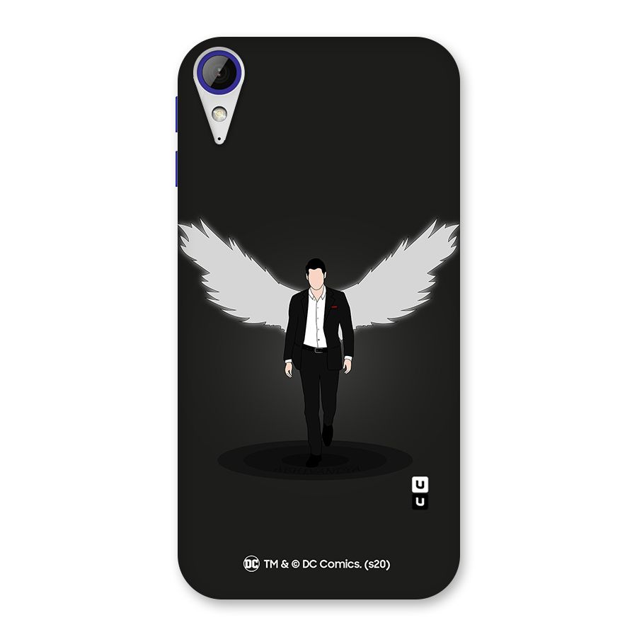 Lucifer Minimalistic Archangel Art Back Case for Desire 830
