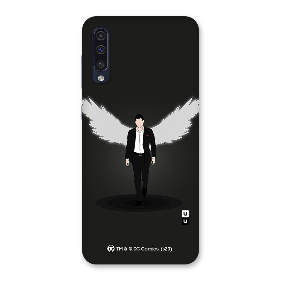 Lucifer Minimalistic Archangel Art Back Case for Galaxy A50