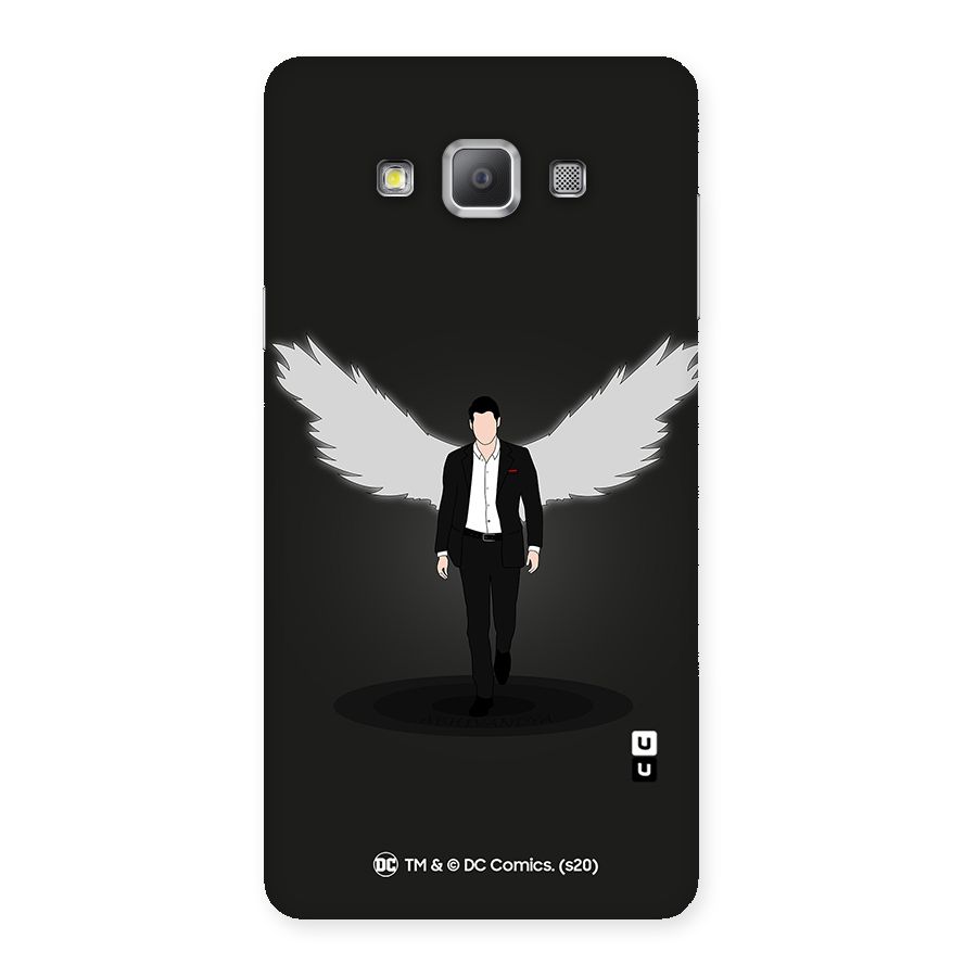 Lucifer Minimalistic Archangel Art Back Case for Galaxy A7