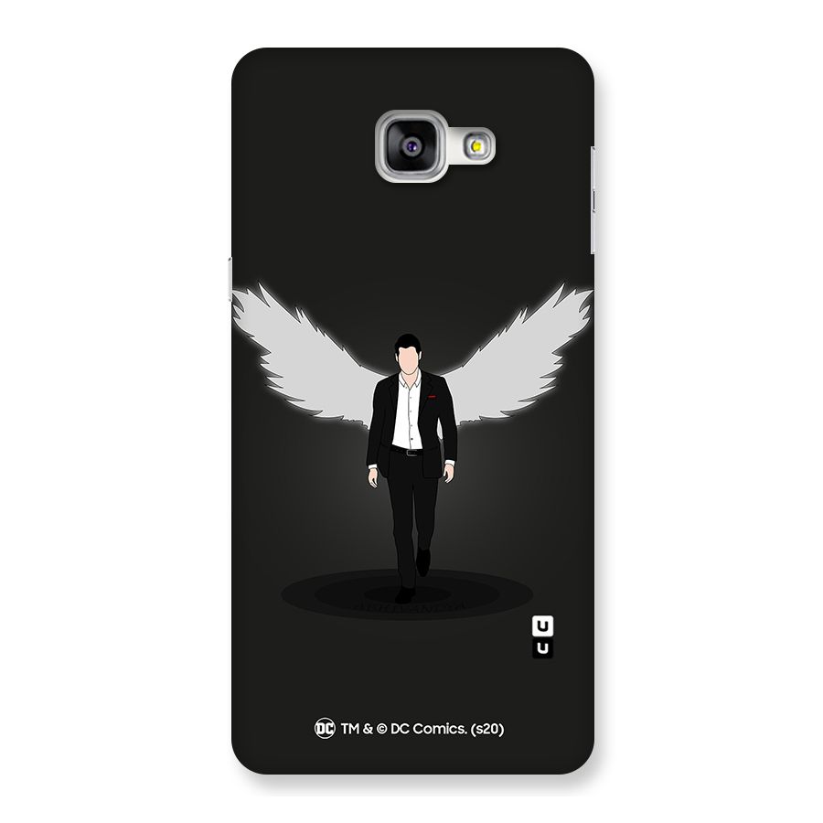 Lucifer Minimalistic Archangel Art Back Case for Galaxy A9