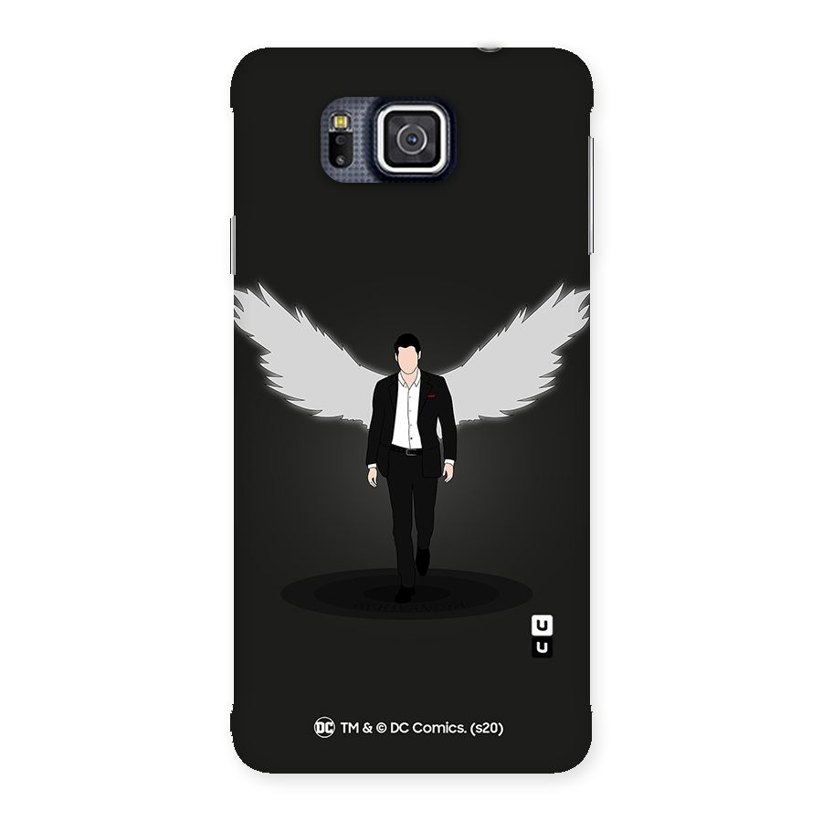 Lucifer Minimalistic Archangel Art Back Case for Galaxy Alpha
