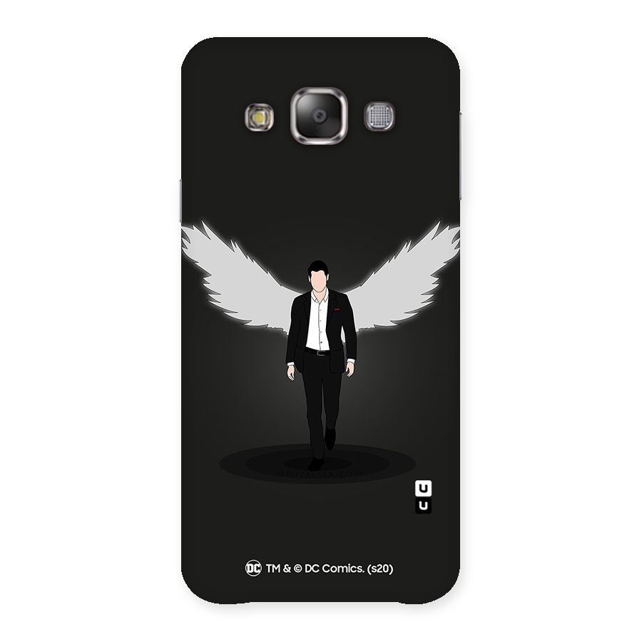 Lucifer Minimalistic Archangel Art Back Case for Galaxy E7