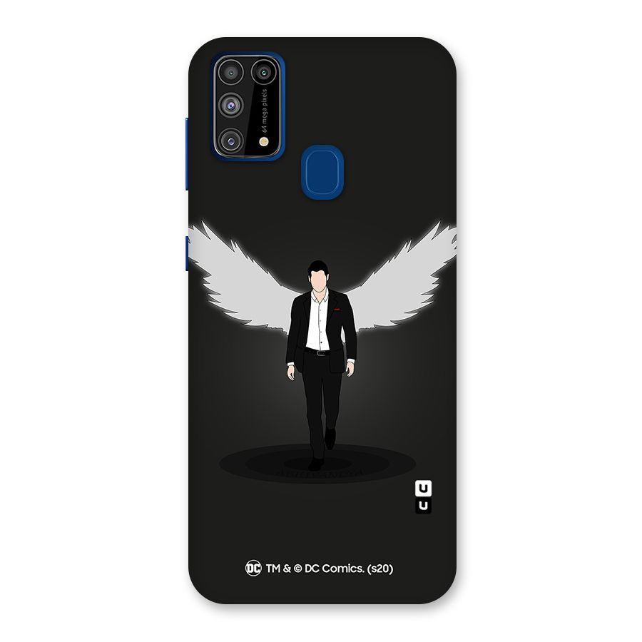 Lucifer Minimalistic Archangel Art Back Case for Galaxy F41