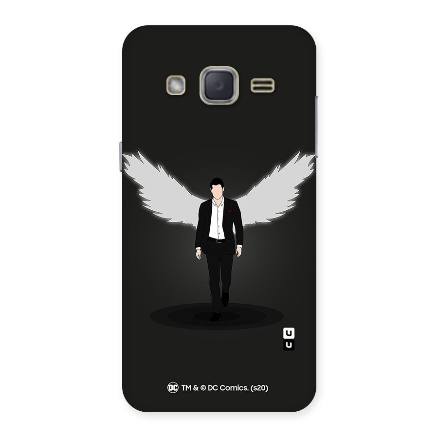 Lucifer Minimalistic Archangel Art Back Case for Galaxy J2