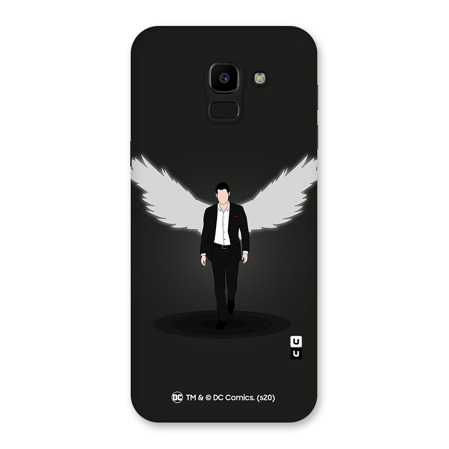 Lucifer Minimalistic Archangel Art Back Case for Galaxy J6