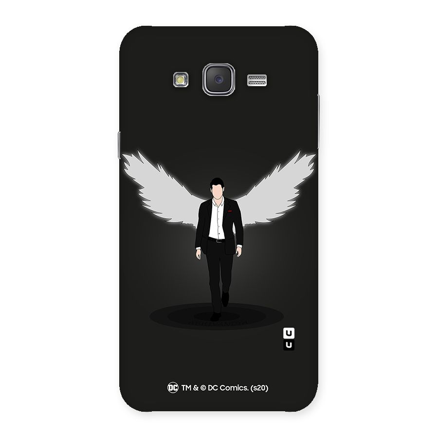 Lucifer Minimalistic Archangel Art Back Case for Galaxy J7