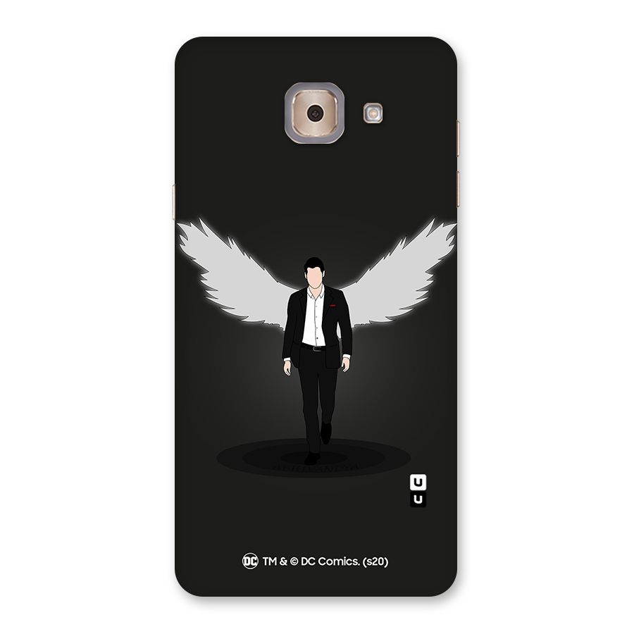 Lucifer Minimalistic Archangel Art Back Case for Galaxy J7 Max