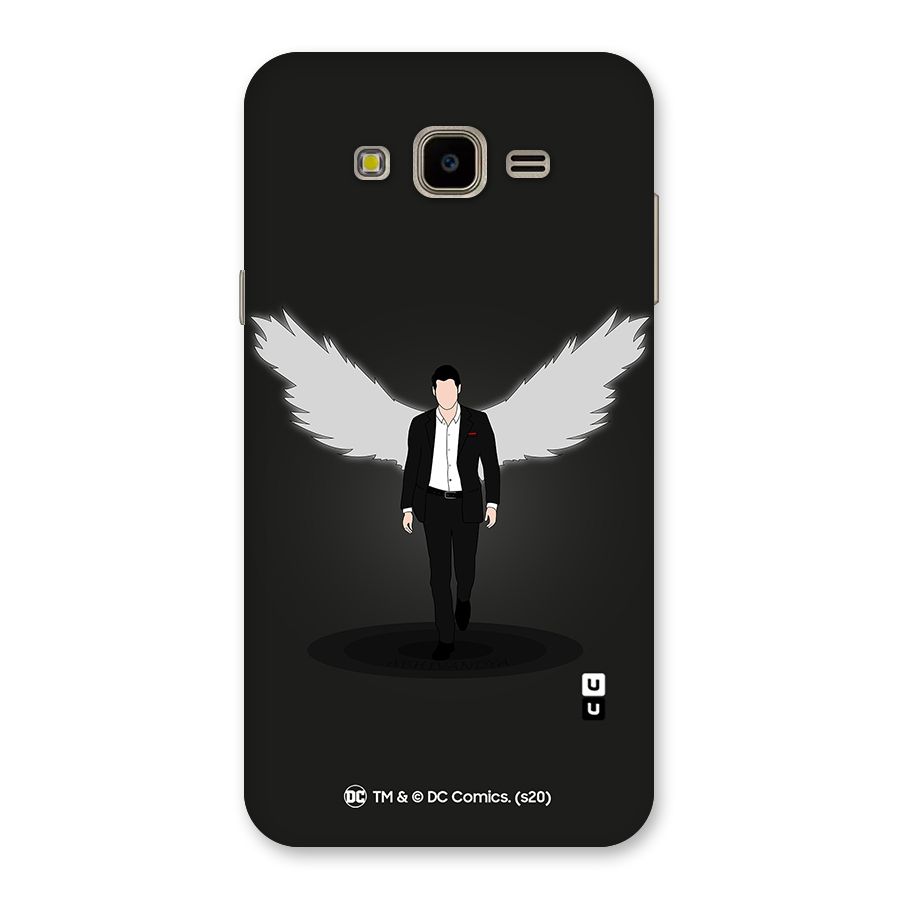 Lucifer Minimalistic Archangel Art Back Case for Galaxy J7 Nxt