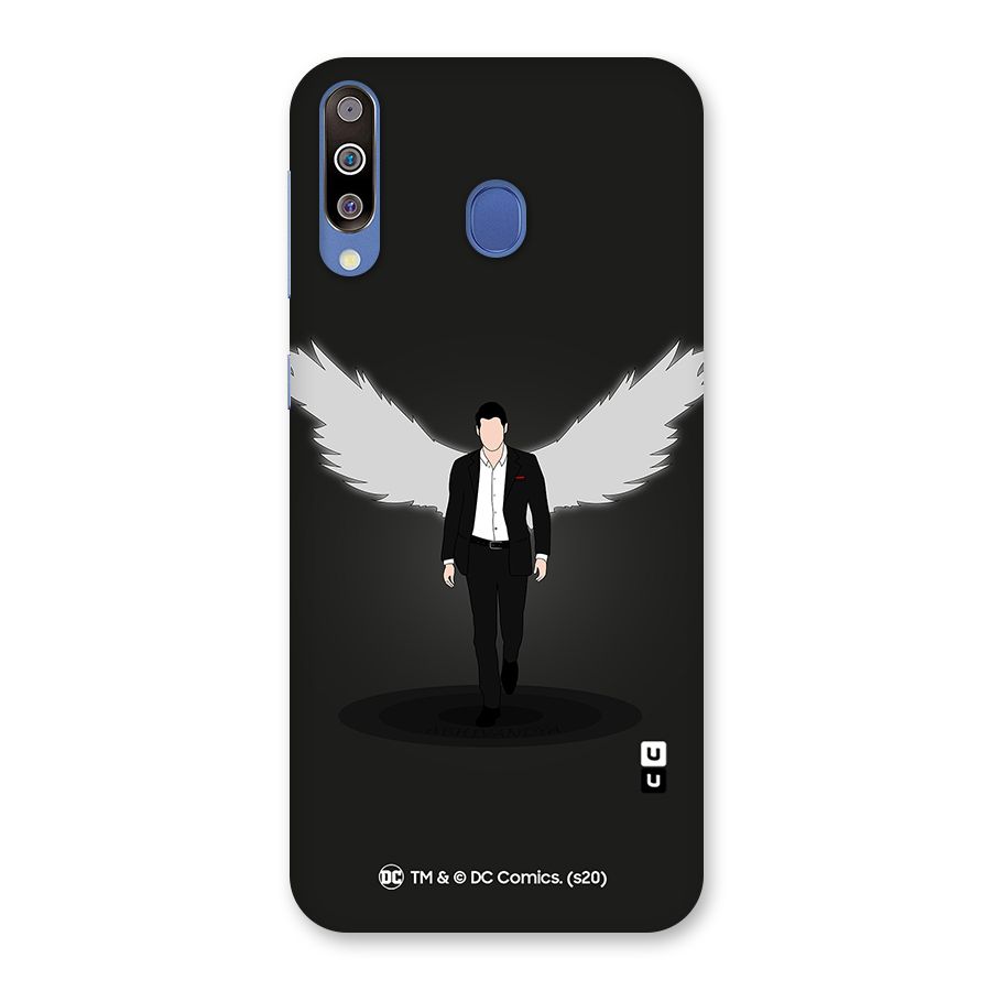 Lucifer Minimalistic Archangel Art Back Case for Galaxy M30