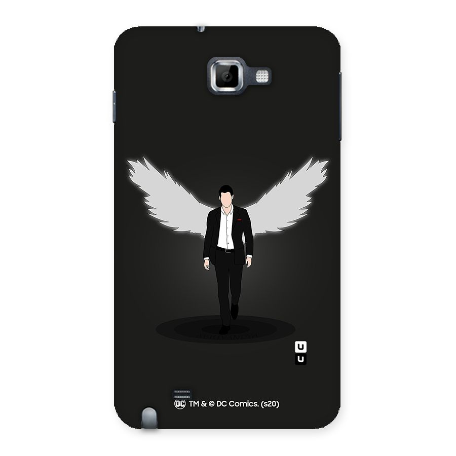 Lucifer Minimalistic Archangel Art Back Case for Galaxy Note