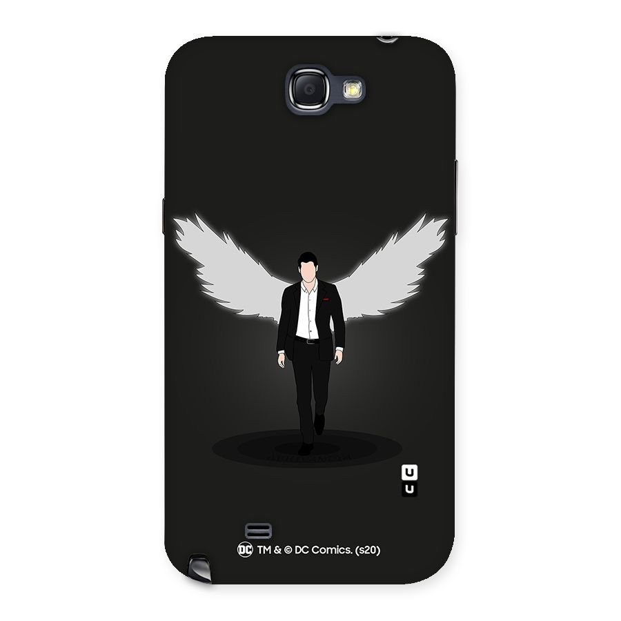 Lucifer Minimalistic Archangel Art Back Case for Galaxy Note 2