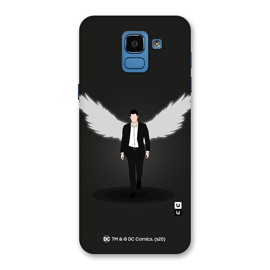 Lucifer Minimalistic Archangel Art Back Case for Galaxy On6