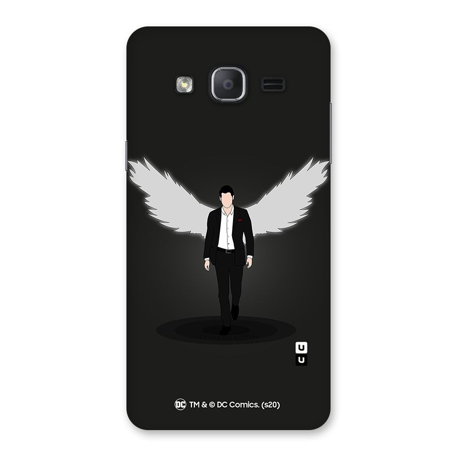 Lucifer Minimalistic Archangel Art Back Case for Galaxy On7 2015