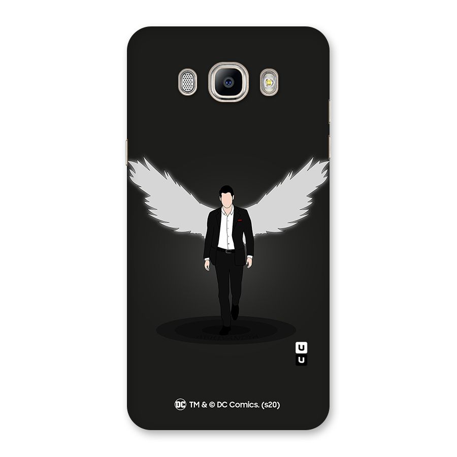 Lucifer Minimalistic Archangel Art Back Case for Galaxy On8