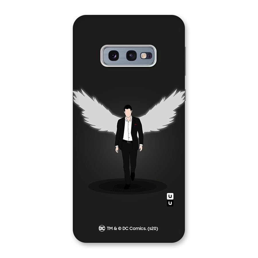 Lucifer Minimalistic Archangel Art Back Case for Galaxy S10e